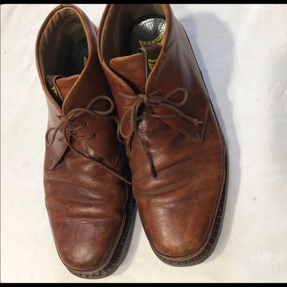 Michael Toschi Leather CIS Equipped Carbonlite Boots 9